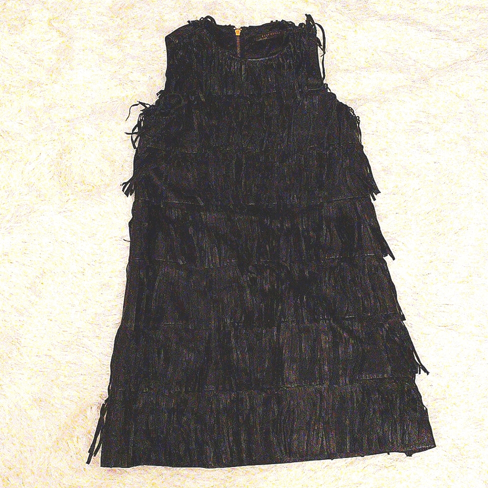 Leather fridge dress